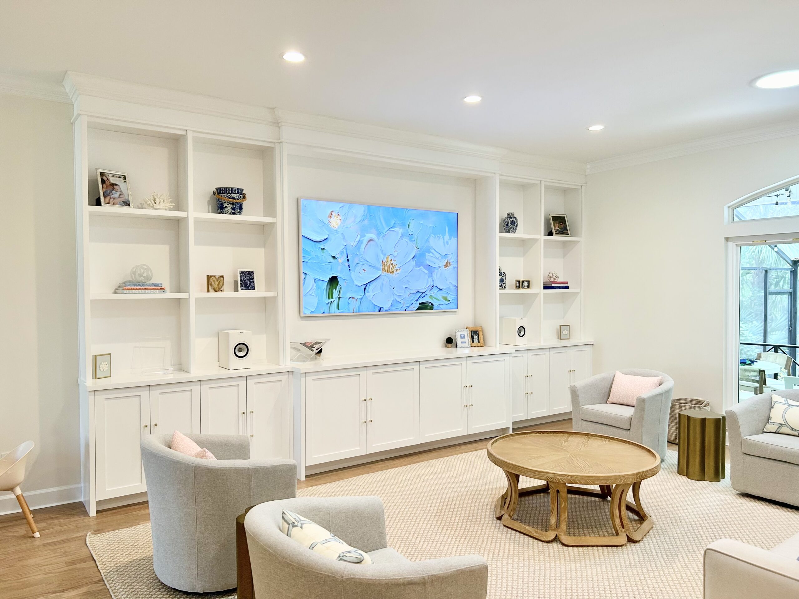 Custom Shaker Style BuiltIn First Hand Custom Woodworks