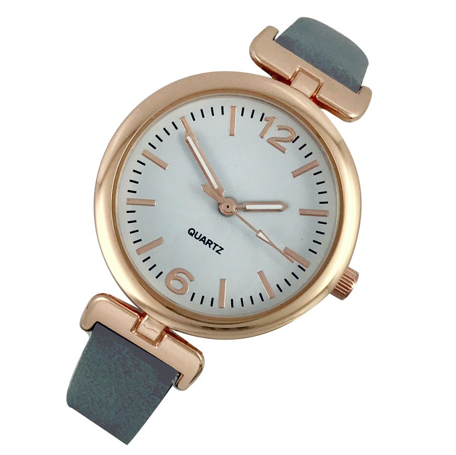 Regular Bracelet Banded Thin Grey