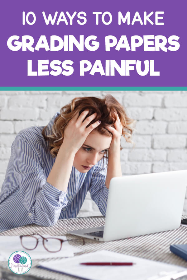 Grading Papers How To Be More Efficient Firstieland First Grade