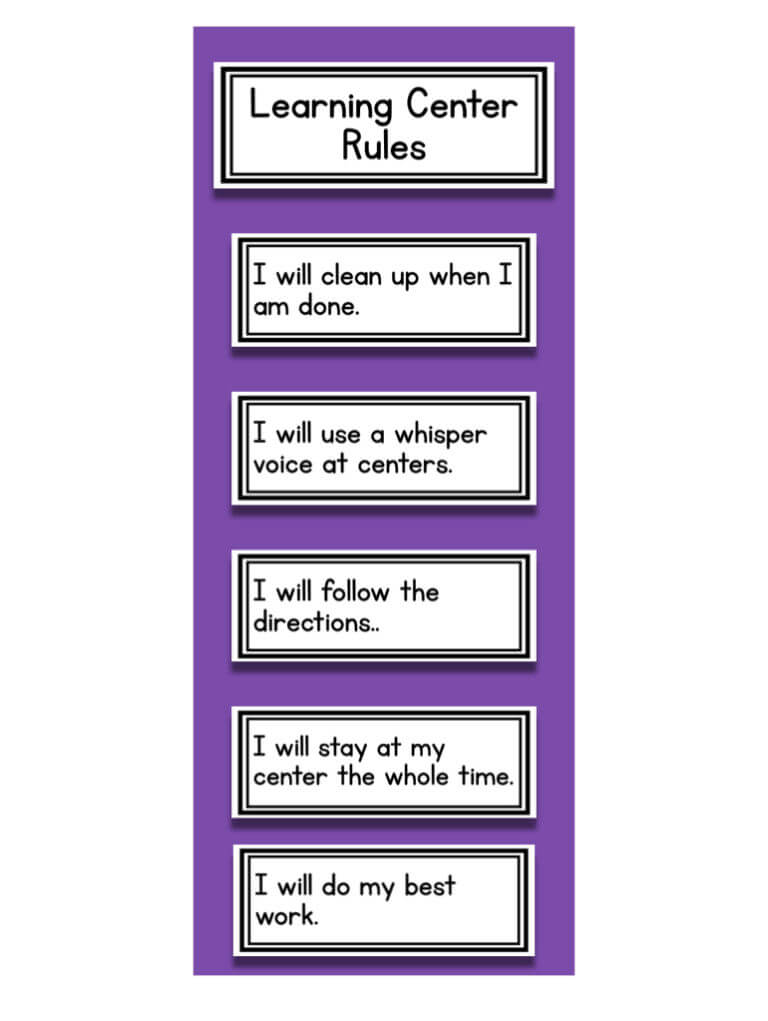 14 Best Tips To Manage Learning Centers In The Classroom Firstieland