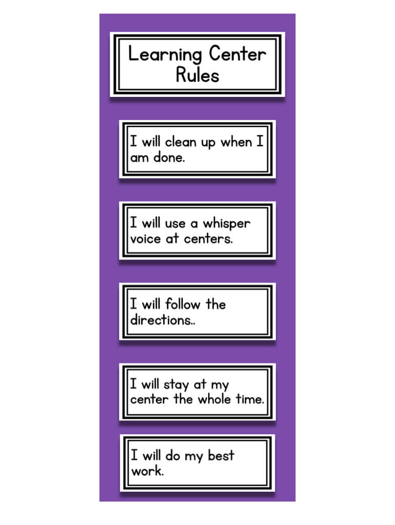 14 Best Tips To Manage Learning Centers In The Classroom Firstieland