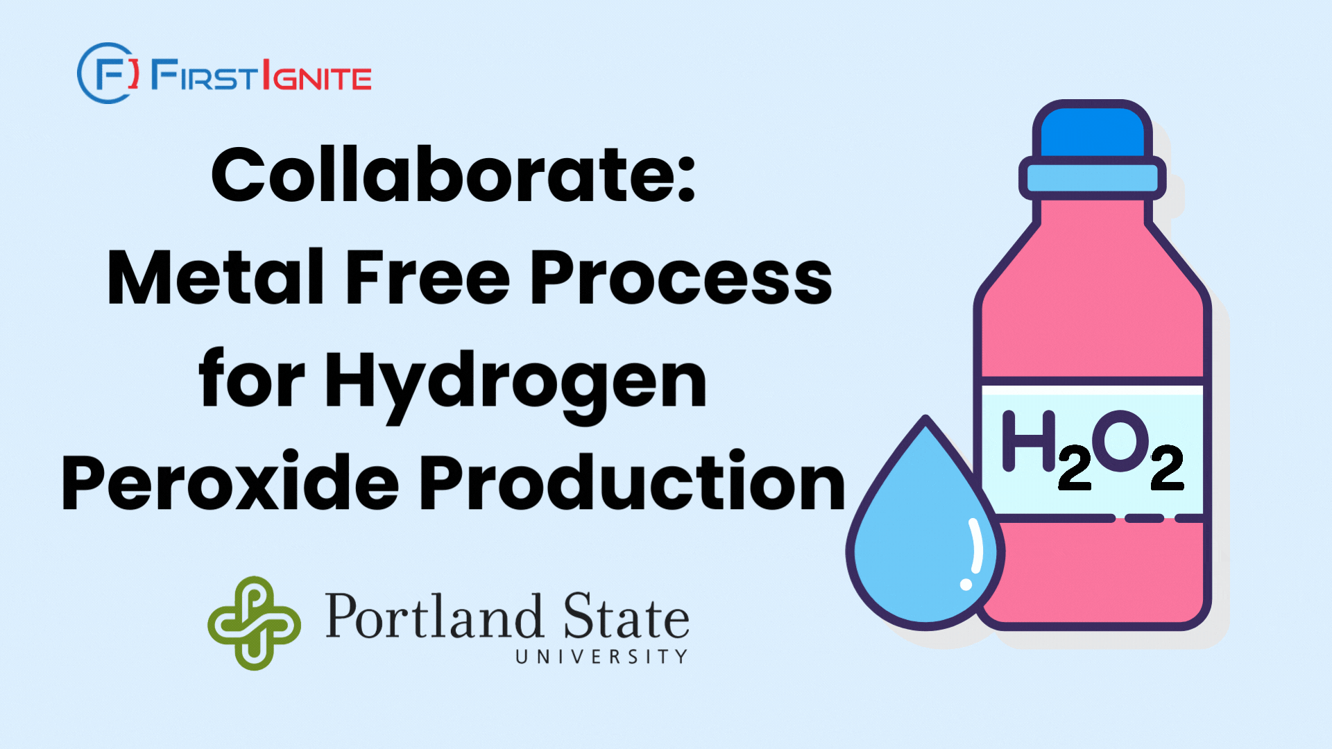Collaborate Metal Free Process for Hydrogen Peroxide Production
