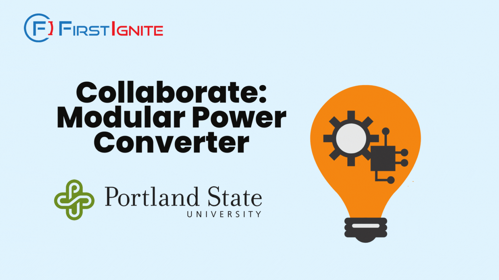 Collaborate Modular Power Converter FirstIgnite