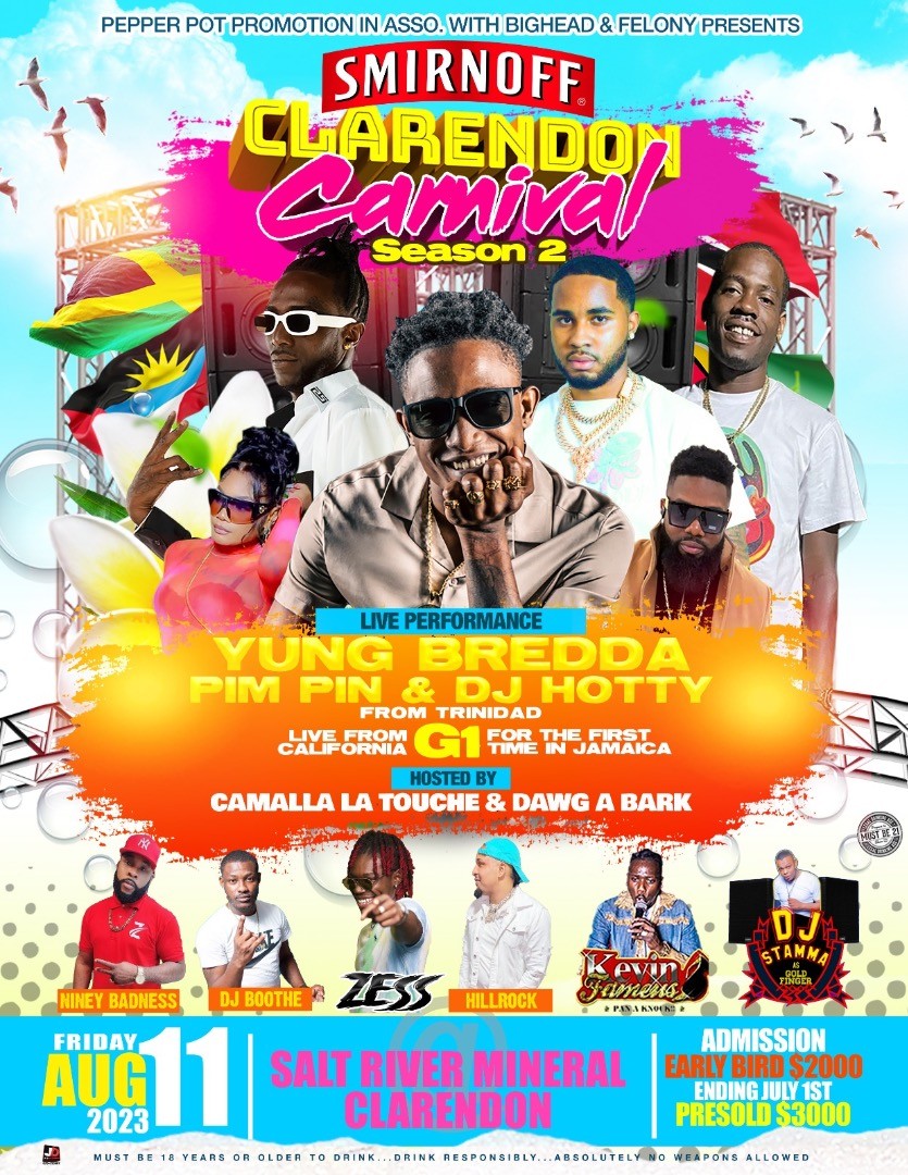 CLARENDON CARNIVAL First In Line Entertainment Ltd.
