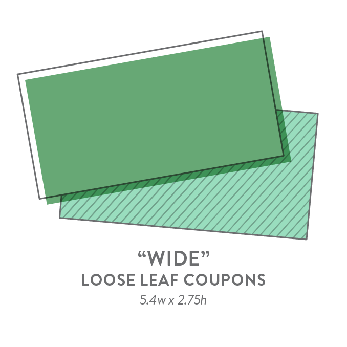 Loose Leaf Coupons Print Marketing for Wine, Spirits, Food & Beverage