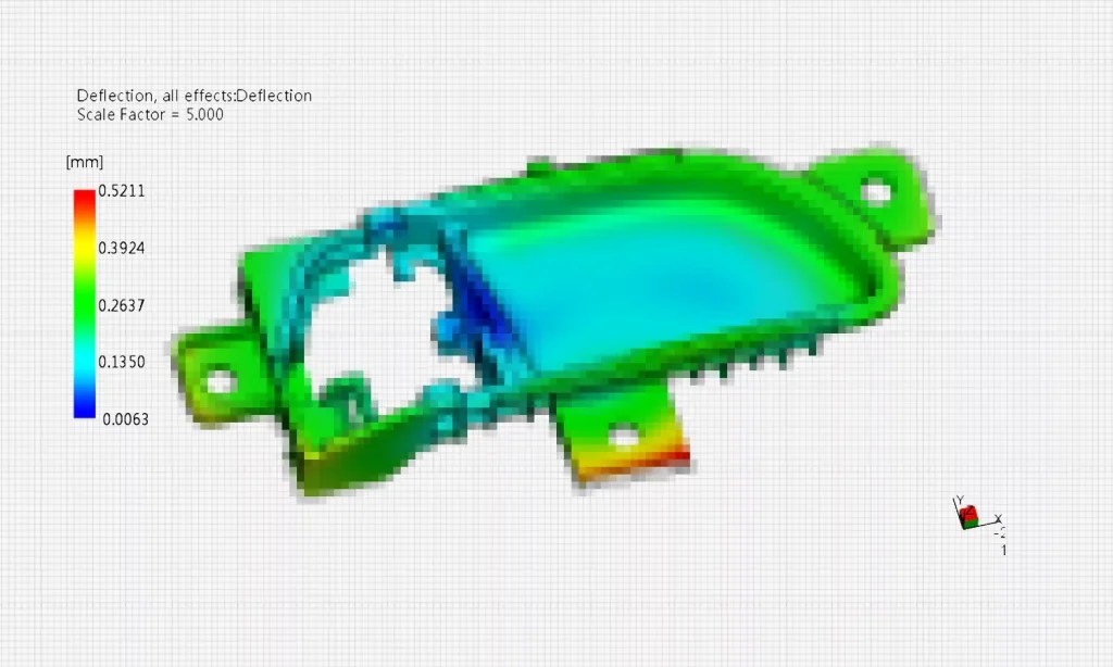 Mold Flow Analysis Report CAE