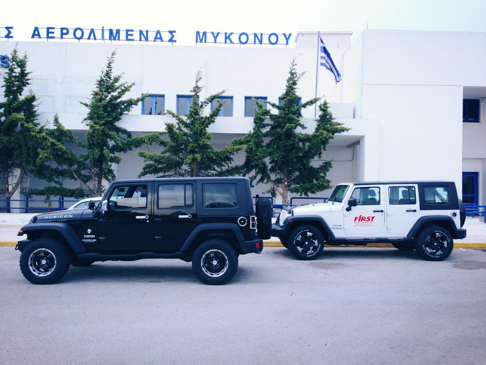 Jeep Wrangler 4D Mykonos Car Rental First Mykonos
