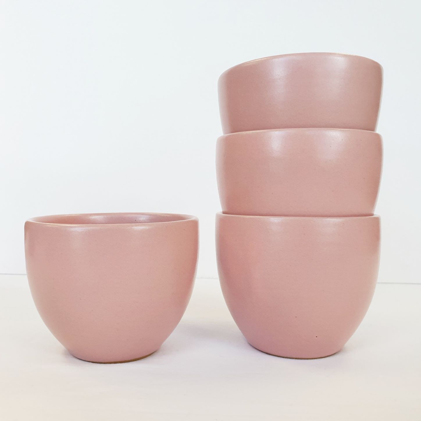 YSB Pink Ceramic Latte Cup Set x 4 First Nations Gifts