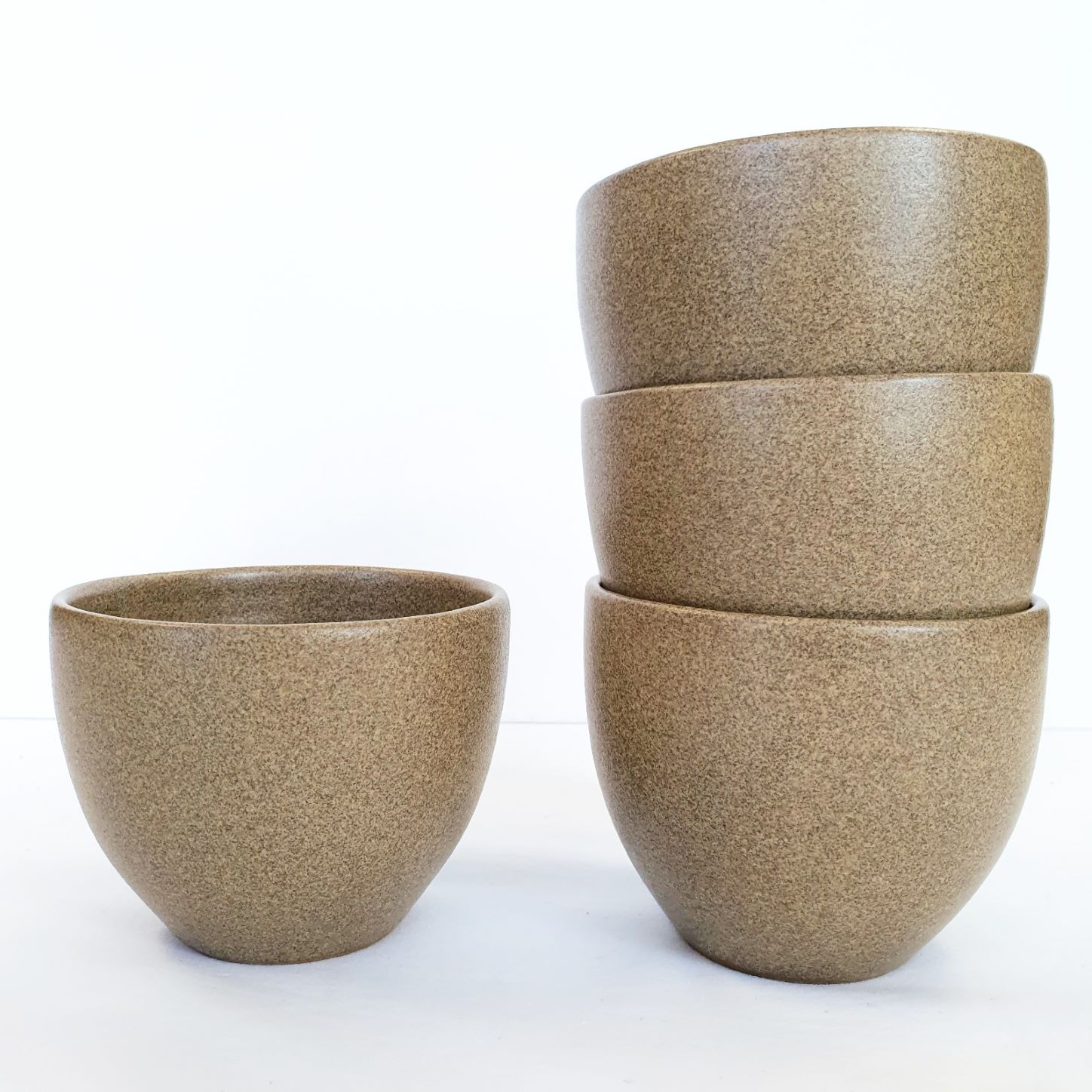 YSB Sand Ceramic Latte Cup Set x 4 First Nations Gifts