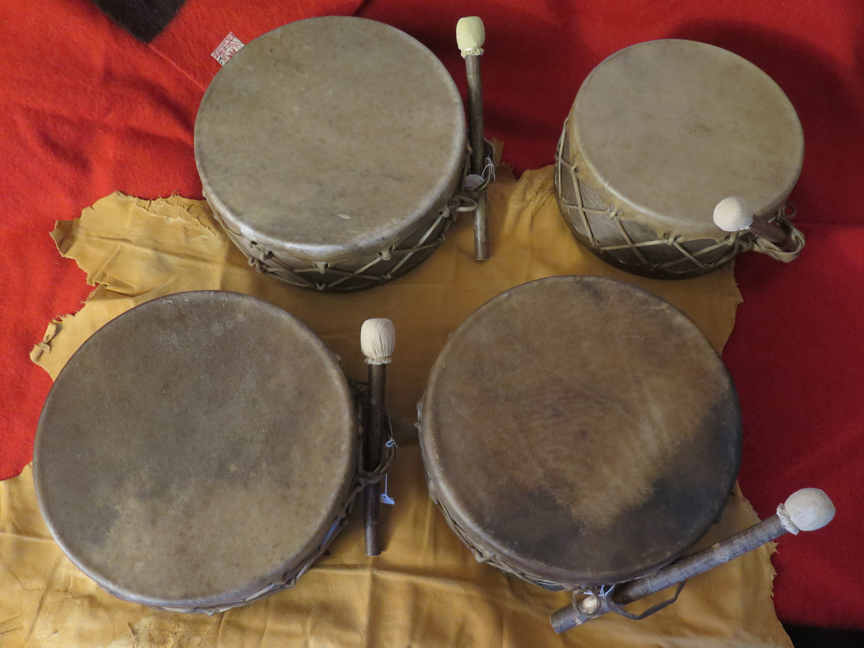 Buffalo hide 20 inch Hand Drum Firstnationsmusic