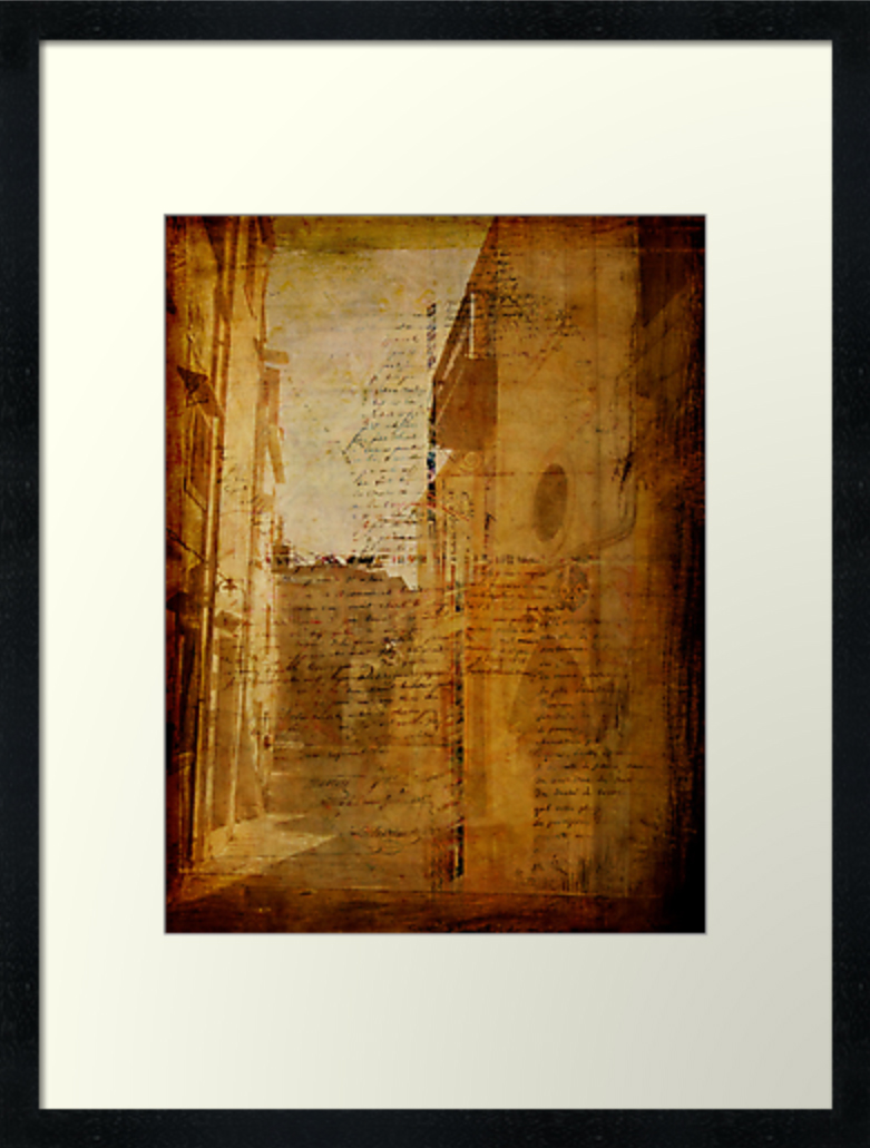 Romance in Stone [framed] © Sarah Vernon