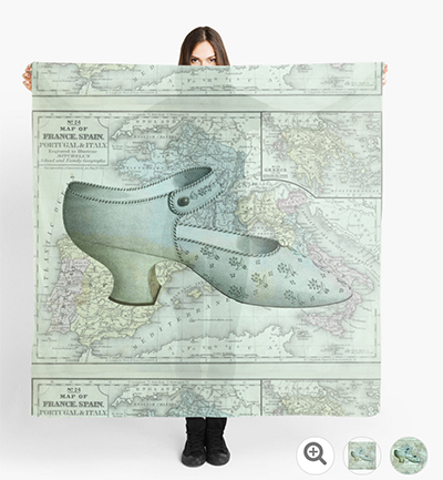 Made for Waling © Sarah Vernon Scarves @ Redbubble