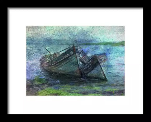 At the Water's Edge Framed Print at Fine Art America © Sarah Vernon