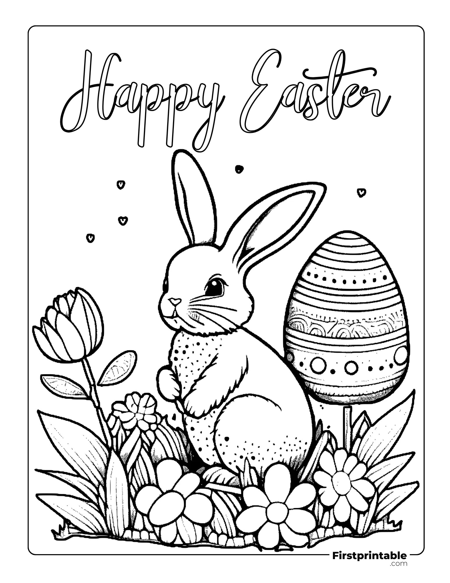 Easter Coloring Pages 100+ Free PDF Printables