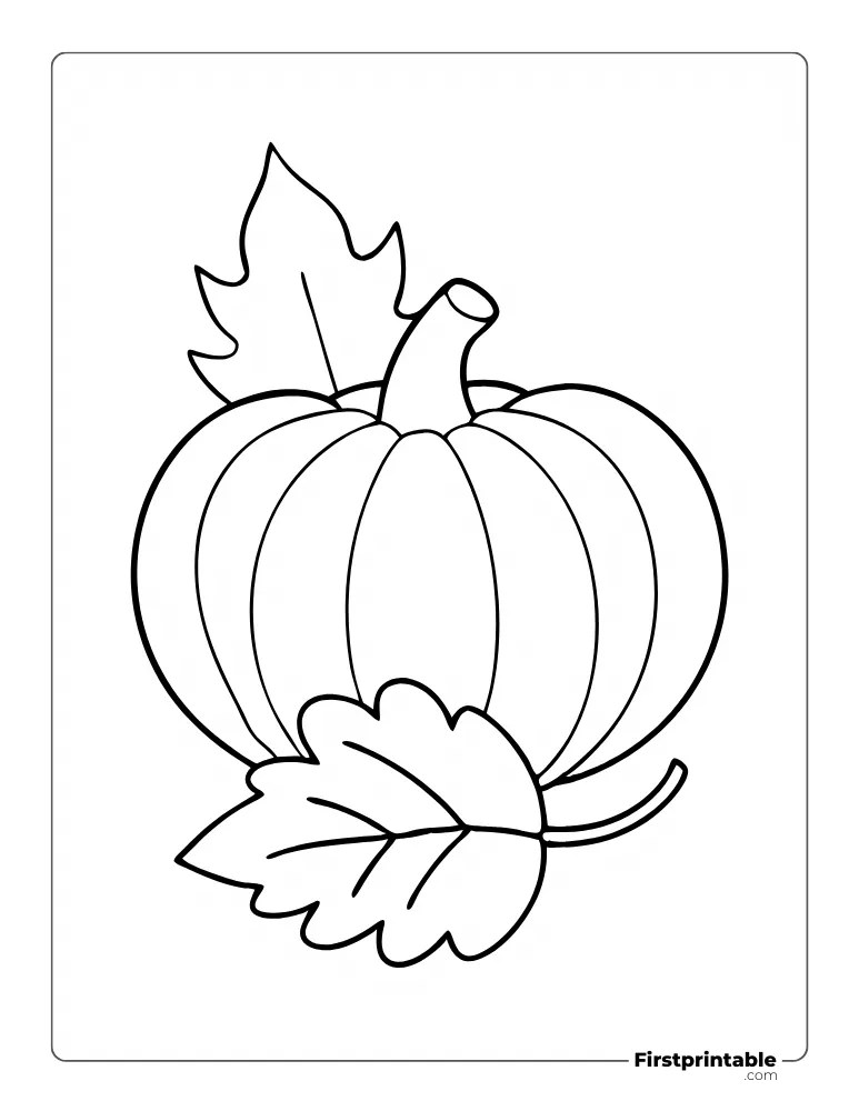 Autumn And Fall Coloring Pages | 70+ Free Printable PDF