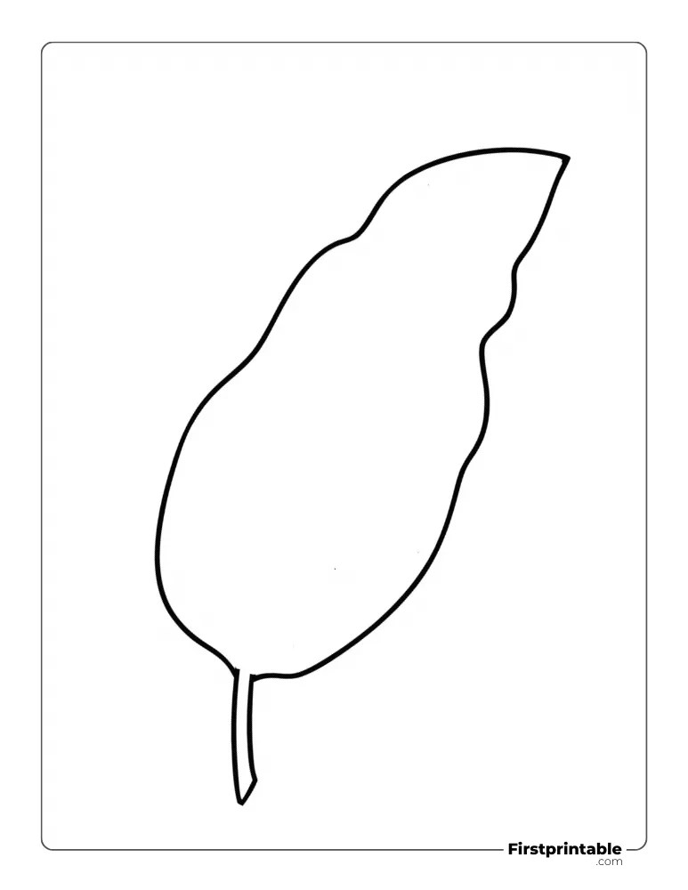 Leaf Templates & Outlines | 75+ Free Printable PDFs