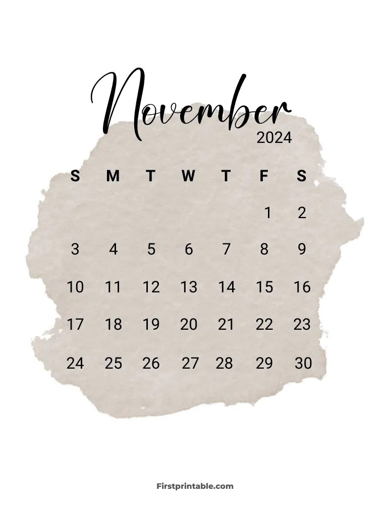 November 2024 Calendars 40 Free Printable PDF November 2024 Calendars 40 Free Printable PDF