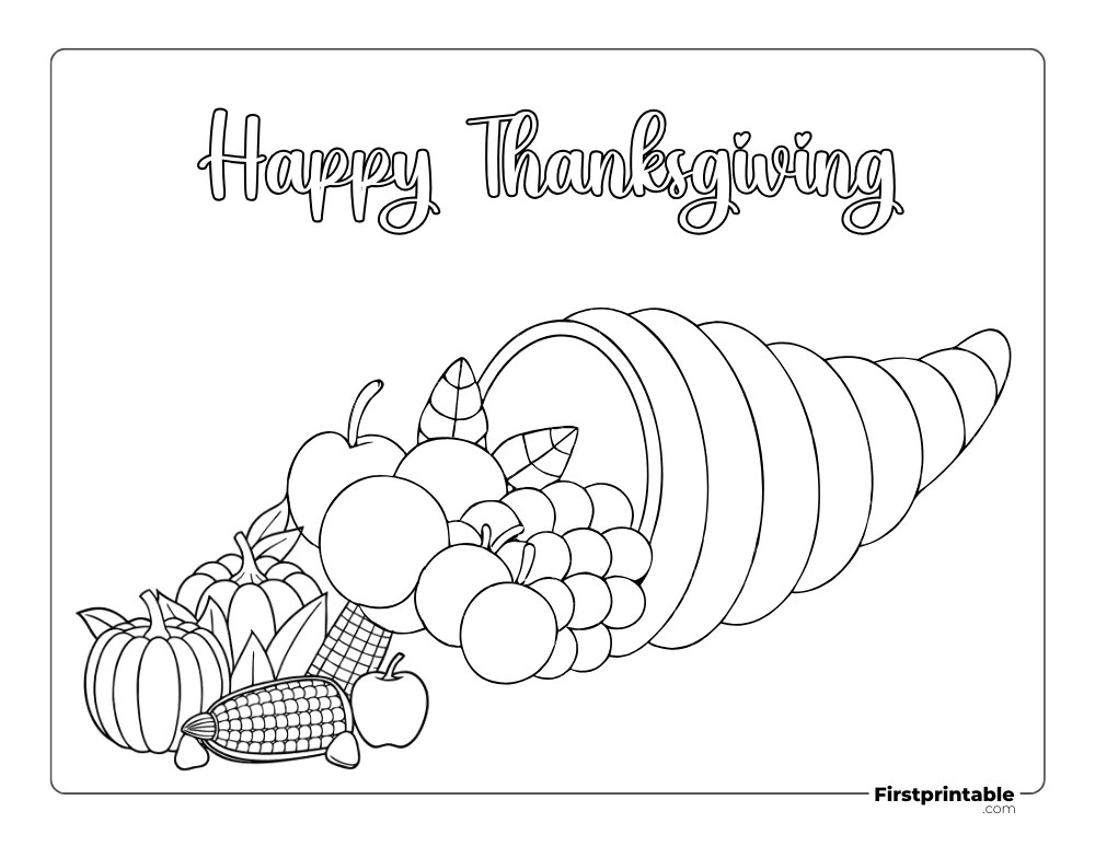 Thanksgiving Coloring Pages 50+ Free Printable PDFs Thanksgiving Coloring Pages 50+ Free Printable PDFs