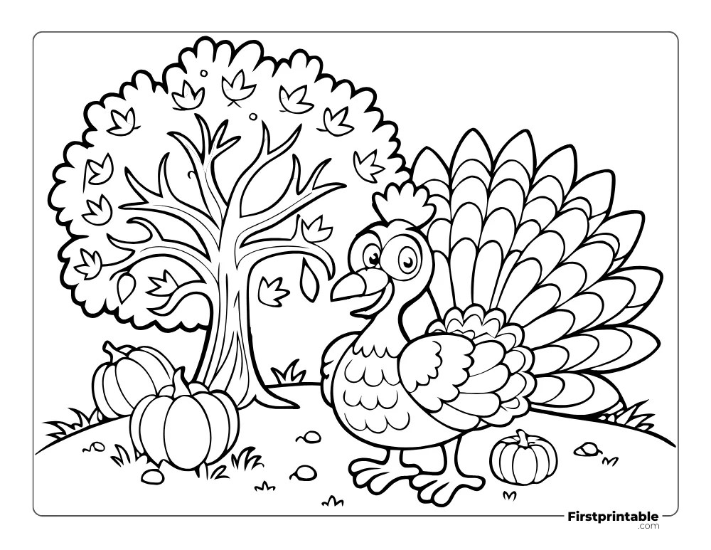 Thanksgiving Coloring Pages 50+ Free Printable PDFs