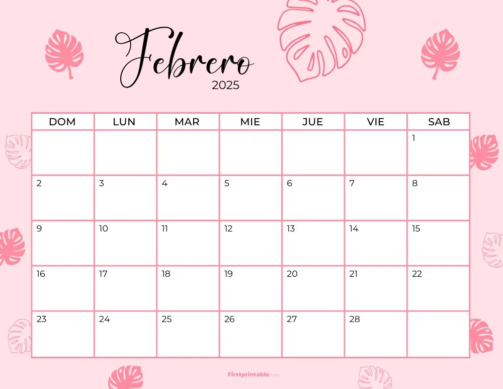 February 2025 Calendars 40 Free Printable PDF