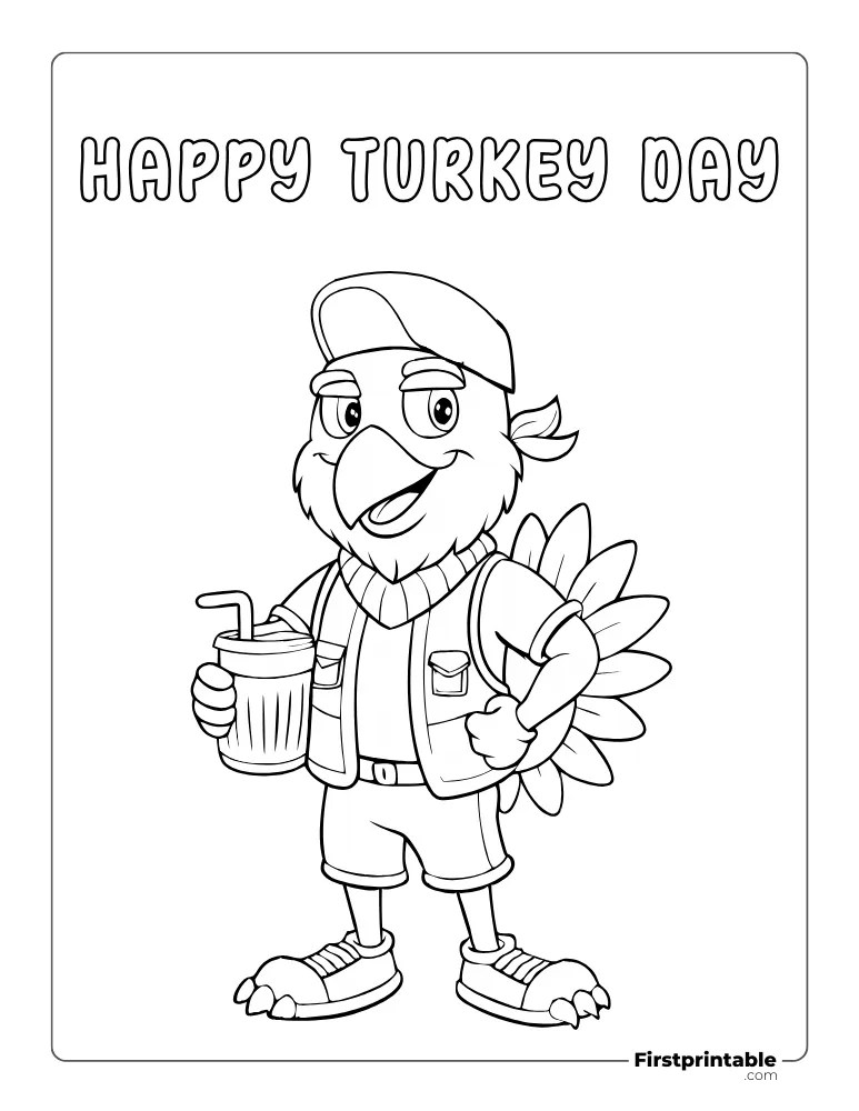 Turkey Coloring Pages 40+ Free Printable PDFs