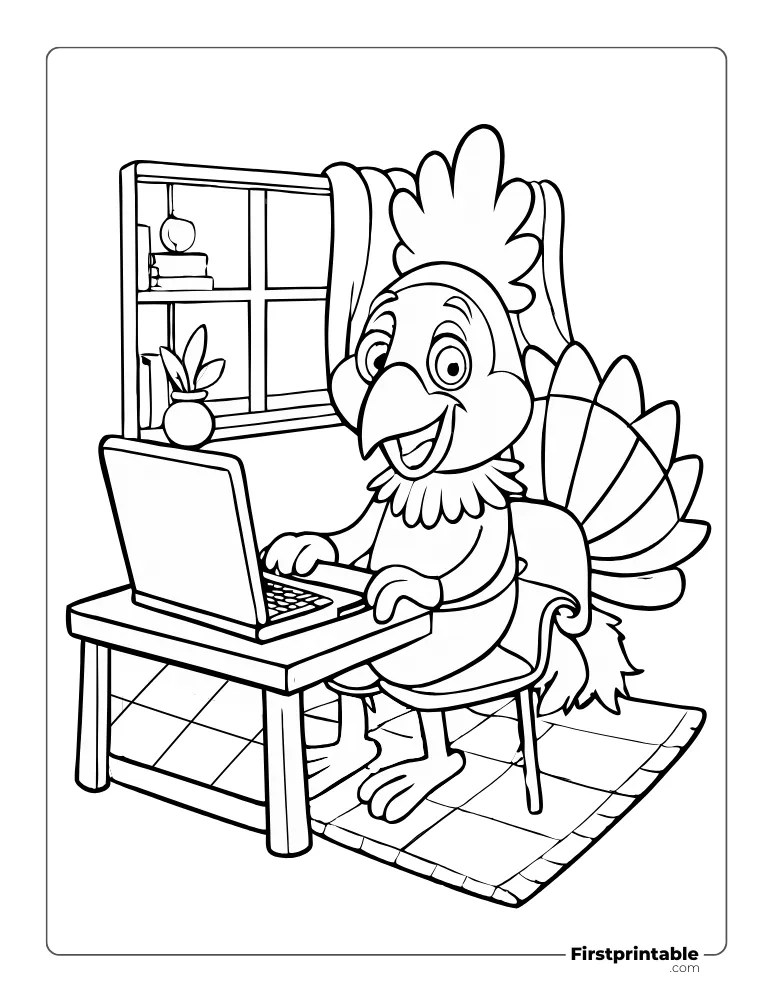 Turkey Coloring Pages 40+ Free Printable PDFs
