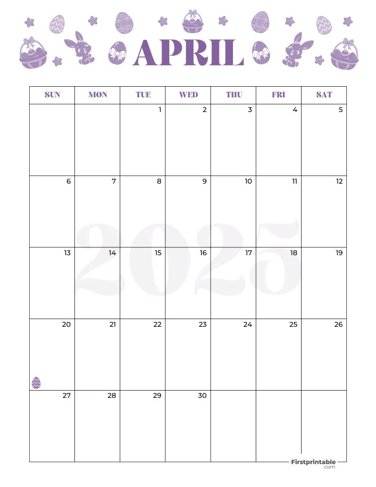 April 2025 Calendars 40 Free Printable PDF