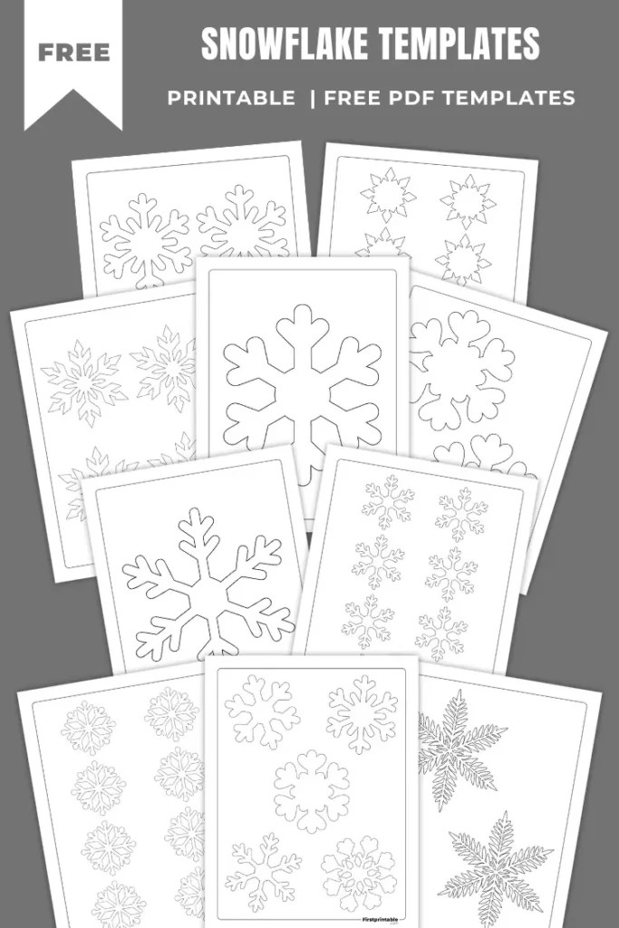 Snowflake Templates & Outlines 40+ Free Printable PDFs Snowflake Templates & Outlines 40+ Free Printable PDFs