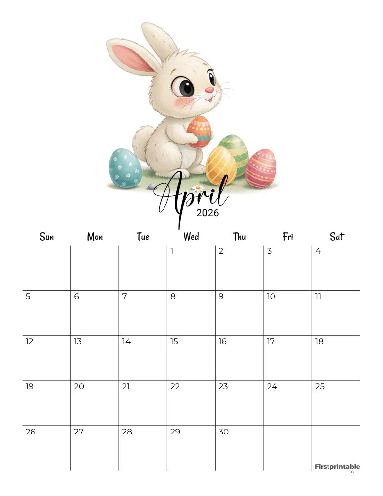 April 2026 Calendars 40 Free Printable PDF