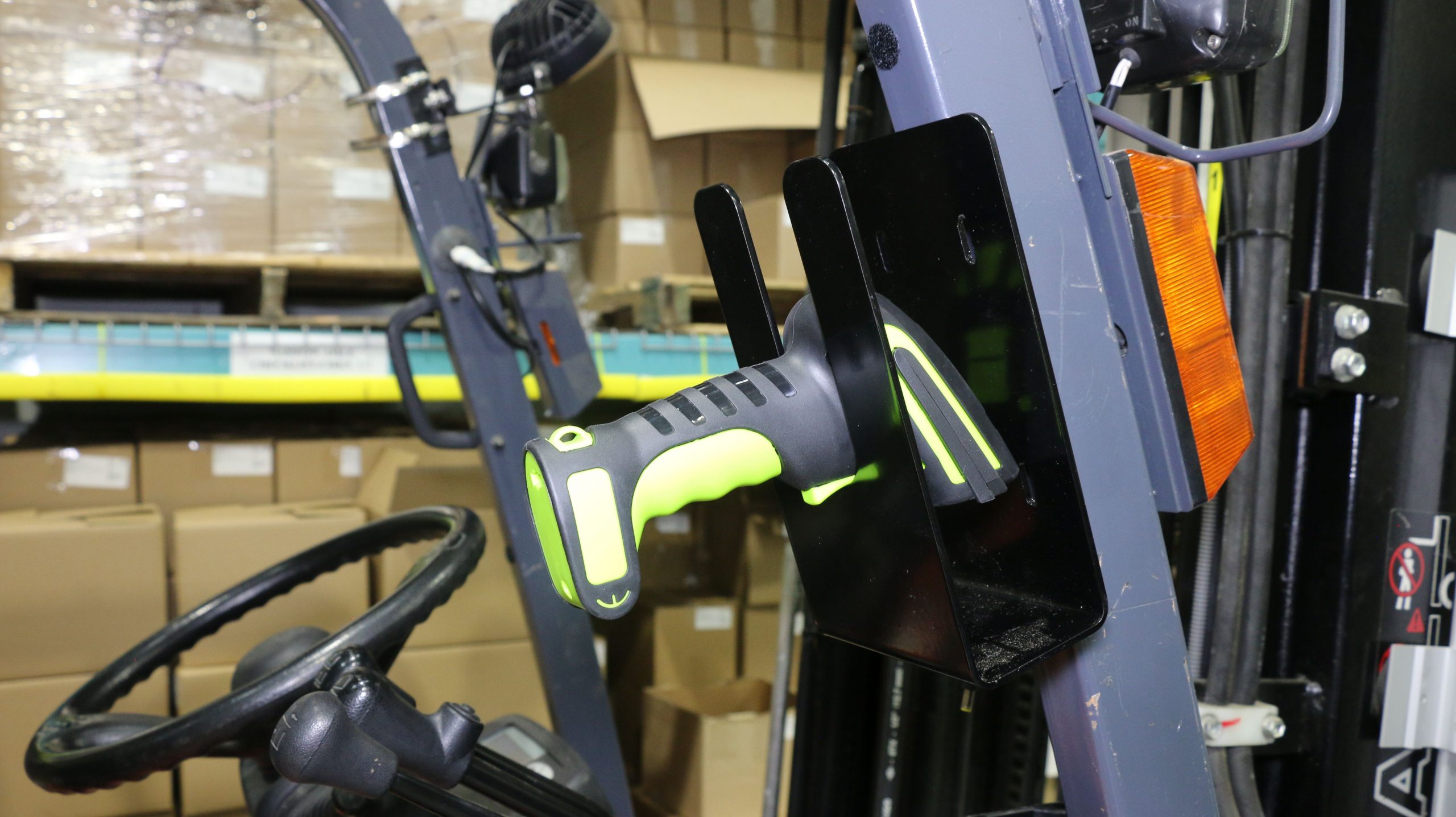 Barcode Scanner Holder Easy Mount First Quality Forklift Training LLC