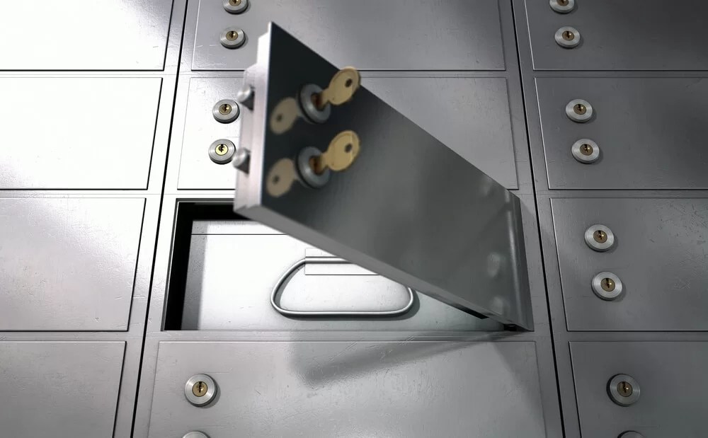Safe Deposit Box Cost 16 Banks Listed (Including Sizes If Applicable