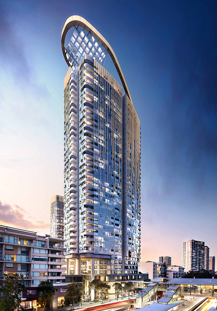 to Rhodes Central. Apartments for sale. Sydney.