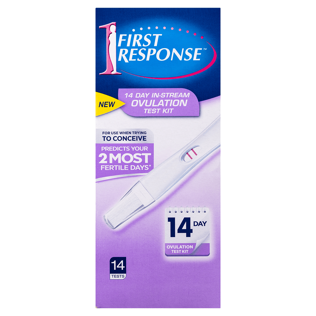14 DAY INSTREAM OVULATION TEST KIT First Response Australia
