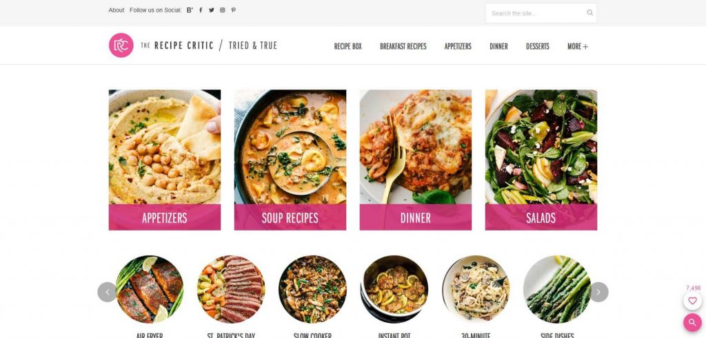 100 Best Home Cooking Blogs and Websites Feedspot.