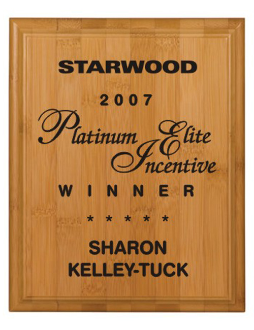 Bamboo Plaque First Source Awards