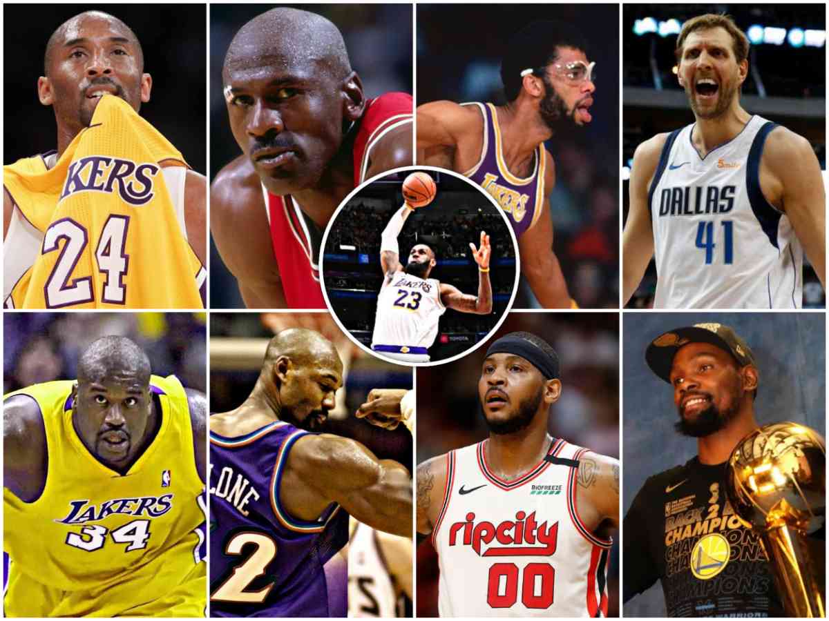 Top 25 NBA AllTime Scoring List