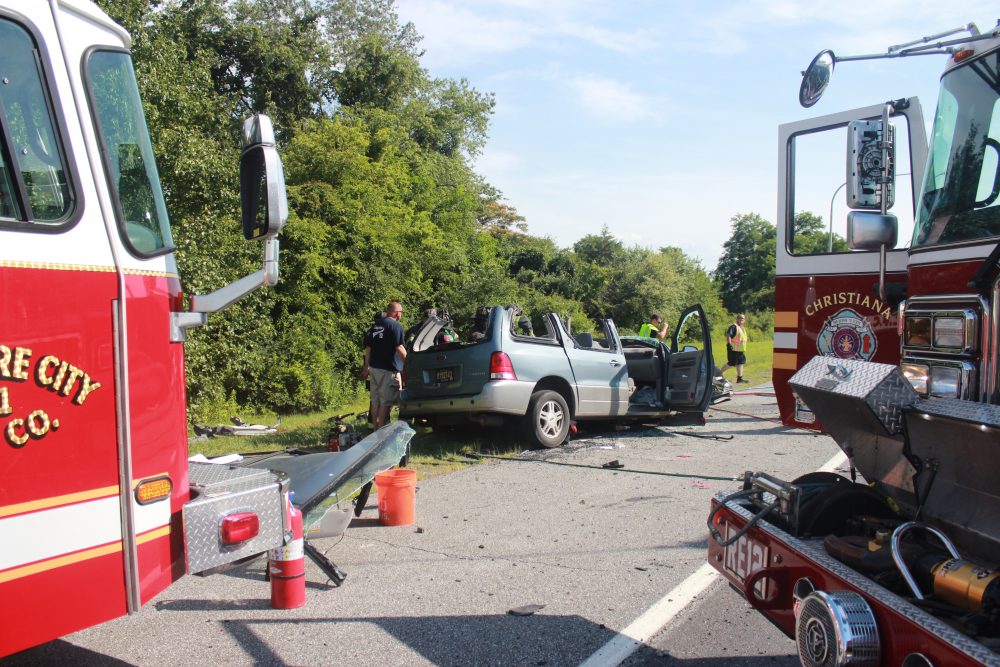 Happening Now Serious Crash Shuts Route 13 Down, One Trapped First State Update