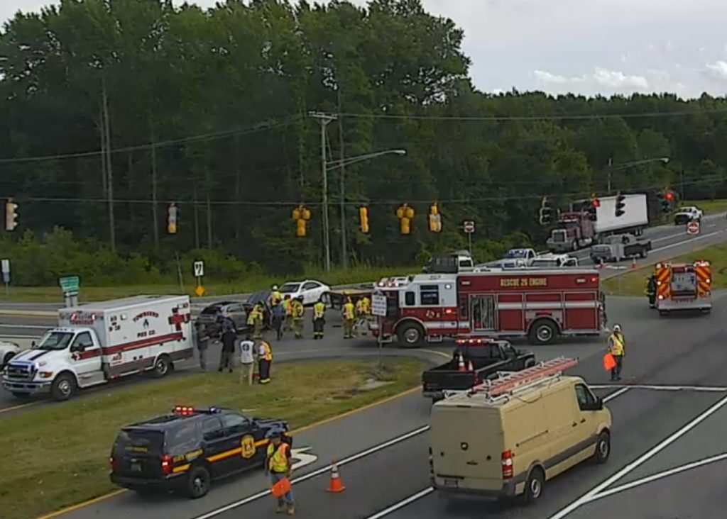 Townsend Crash Sends To To Hospital First State Update