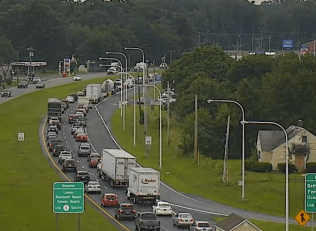 Route 1 SB Crawling Due To Crash In Milford First State Update