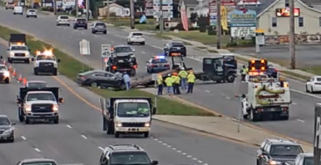 Injury Accident Slowing Traffic On Route 1 In Lewes First State Update