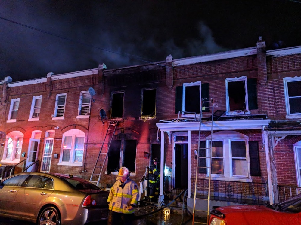 Wilmington Row Home Fire Displaces Twelve First State Update