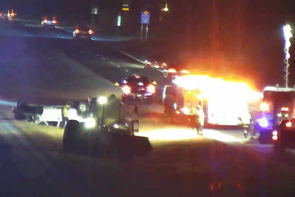 Happening Now Rollover Crash Closes Route 13 In Townsend First State