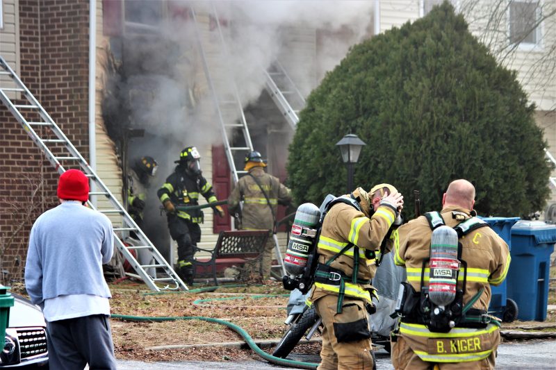 20 Photos Firefighter Injured During Newark House Fire, Family