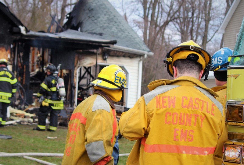 Massive Fire Completely Destroys Home In Middletown First State Update