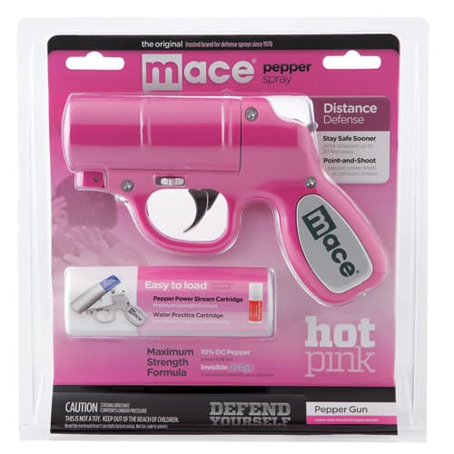 Mace® Pepper Gun Pink First Strike Security, Inc.