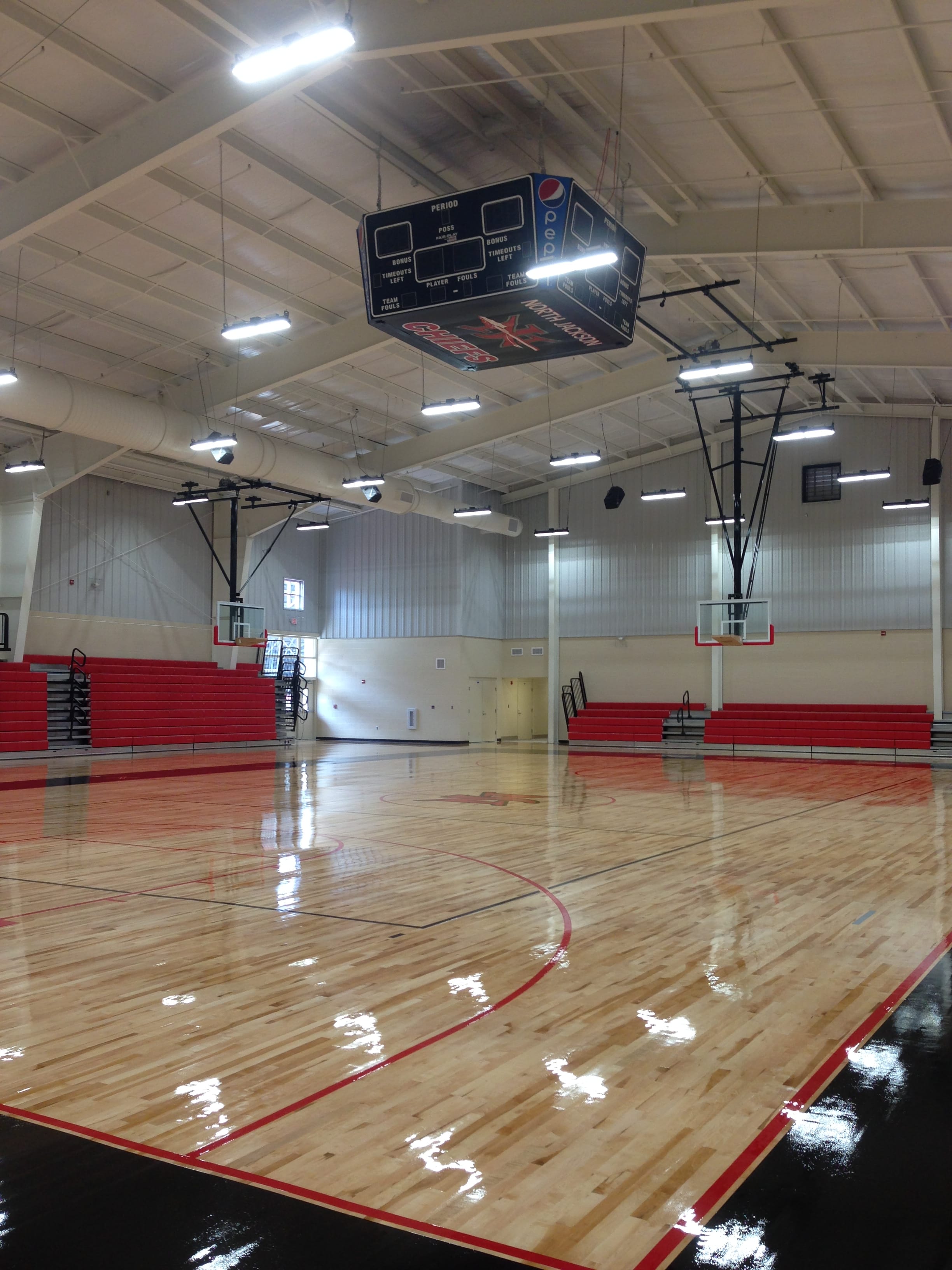 A New Gym at North Jackson High School First Team Construction Co