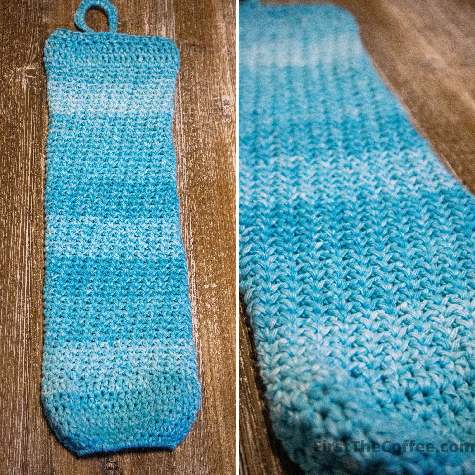 Meshy Bag Saver Pattern First The Coffee Crochet