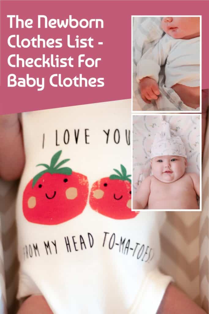 Newborn Baby Items Checklist A Practical List!