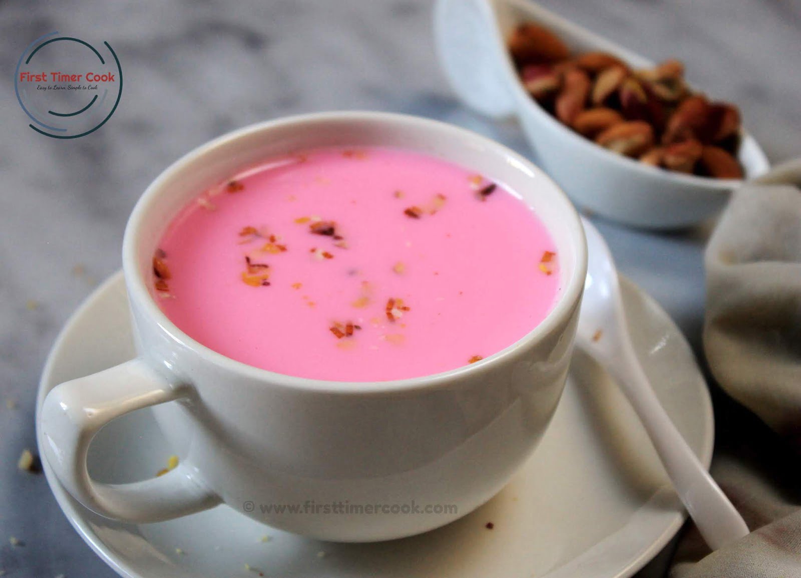 Noon Chai Kashmiri Pink Chai Sheer Chai First Timer Cook