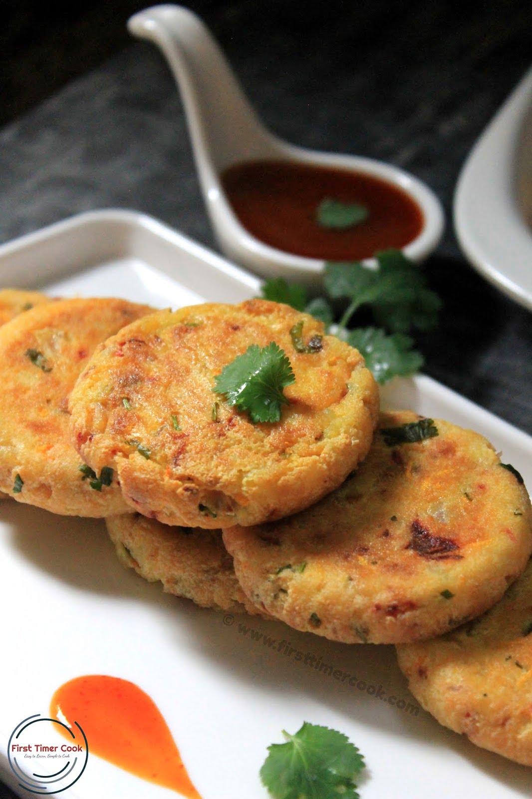 Baked Chenna Tikkis Baked Cottage Cheese Patties First Timer Cook